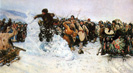 The Taking of a Snow Fortress by Vasily Surikov